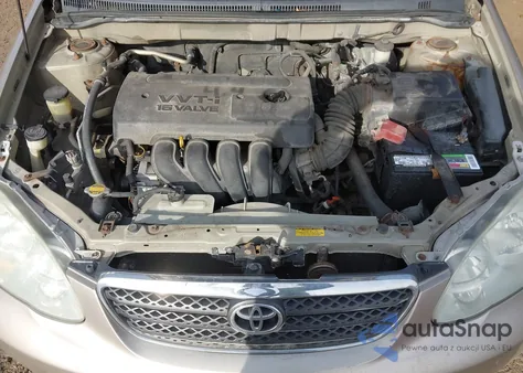 2005 Toyota Corolla Le из США, поврежденный, VIN 2T1BR32E95C398069